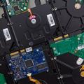 Computer hard drives used for data backup